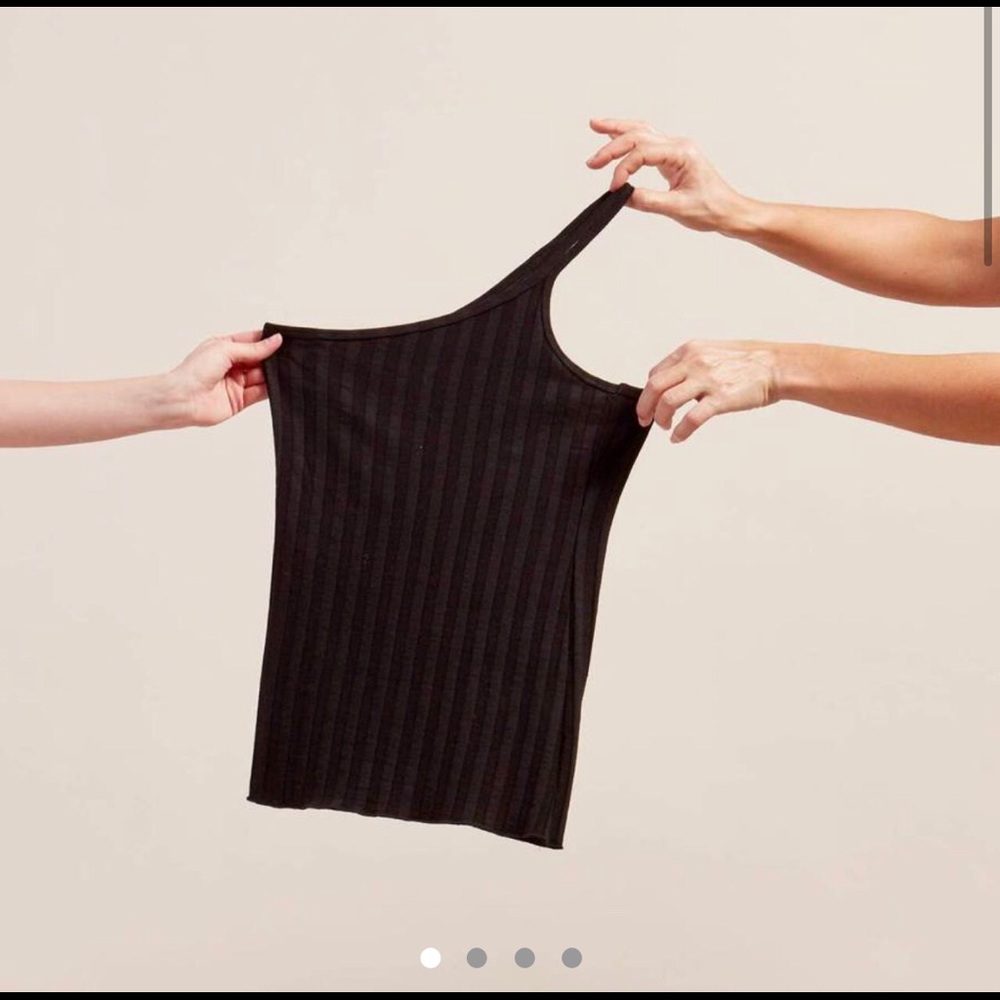 NWT Simon Miller capilla one shoulder asymmetrical tank